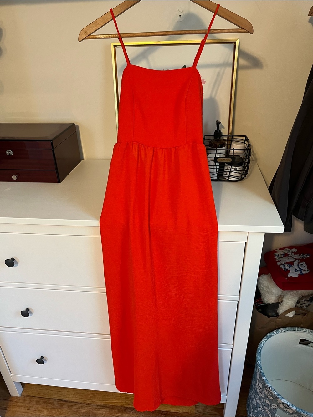 Monteau Spaghetti-Strap Maxi Dress